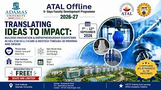 ATAL FDP 2026–27 | 6 Days of Learning, Innovation & Inspiration | Complete Programme Highlights