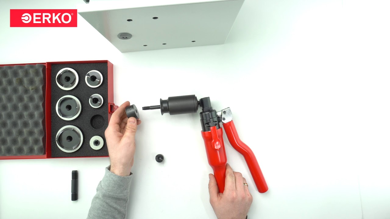 #19 | ERKO | Вырезка круглых отверстий | Гидравлический резак WHE 80