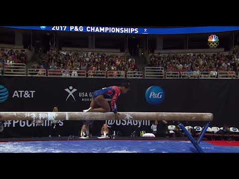 Jordan Chiles INSANE Beam Save!!!