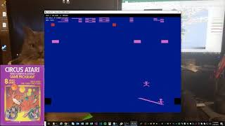 Circus Atari EMU   Game 6AA   6029