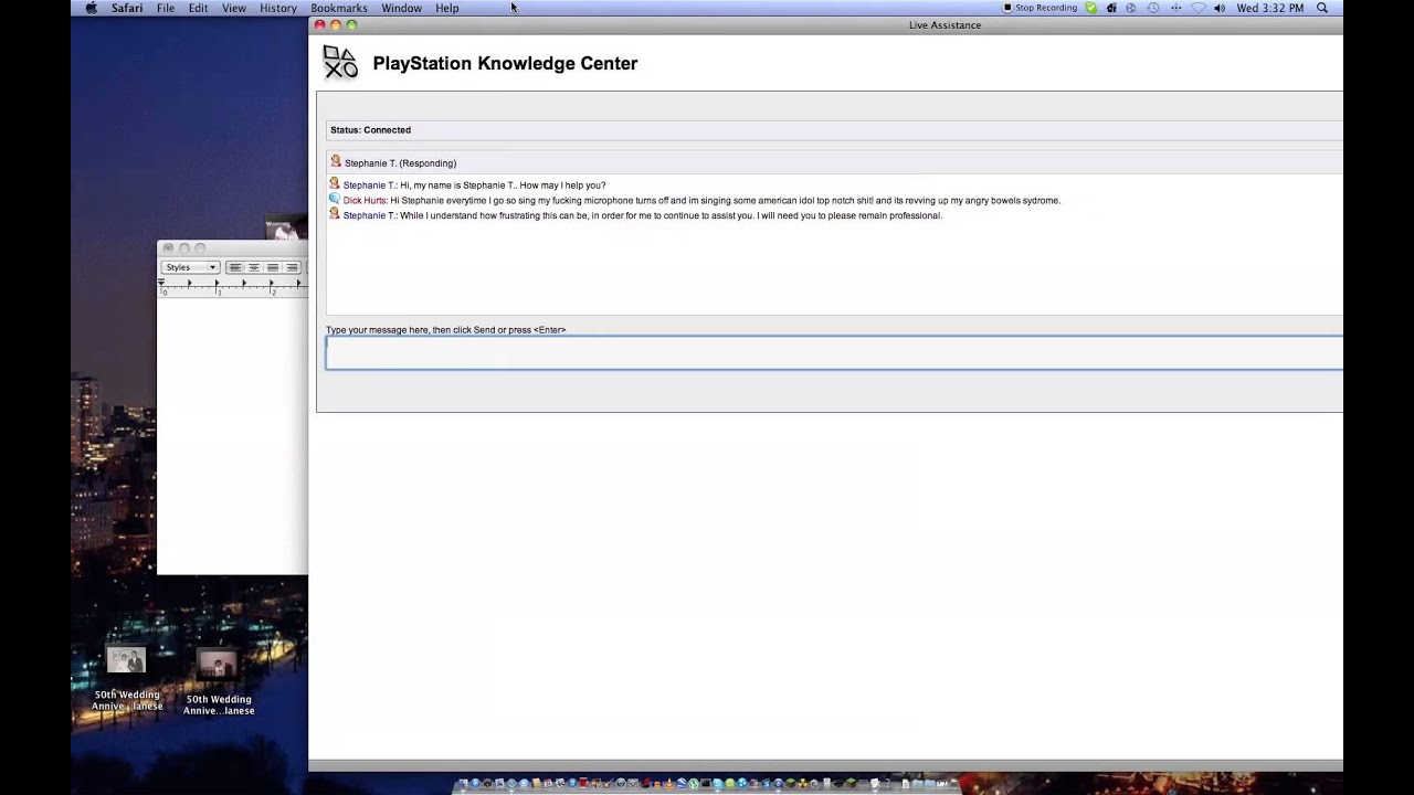 me pranking sony online chat support youtube