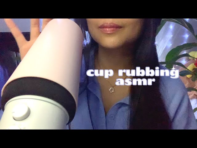 asmr | CUP OVER MIC RUBBING (relaxing ocean sounds) 100% brain sensitivity