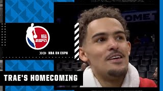 Information Trae Young's FIRST win w/ Hawks in hometown OKC | NBA on ESPN Update