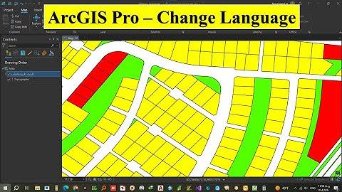 How to Change Language in ArcGIS Pro