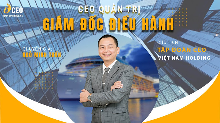 Giám đốc điều hành nhà máy tiếng anh là gì