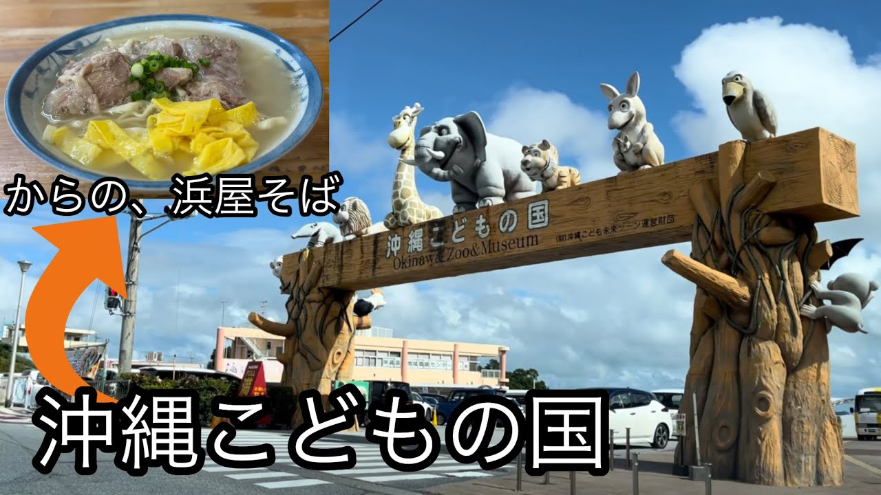 沖縄こどもの国に行ってきました【那覇空港から車で約40分】 YouTube