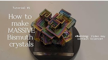 How To Make Bismuth Crystals!