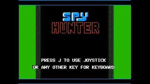 Spy Hunter - apple ][