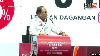 LIVE : Konvensyen Pakatan Harapan 2026 di Johor Bahru - Sesi Petang LIVE : Konvensyen Pakatan Harapan 2026 di Johor Bahru - Sesi Petang