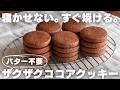 【1枚10円】食べたい時にすぐ作れる!簡単ココアクッキー