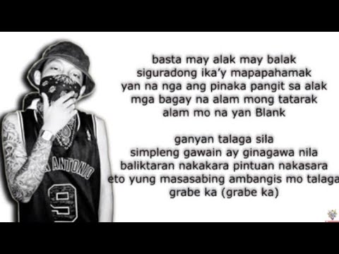 Basta May Alak May Balak   Lyrics Video  OC DAWGZ  SKUSTA CLEE 