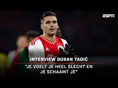 Ajax-aanvoerder zit helemaal KAPOT na ontslag Schreuder 😞 | Interview Dusan Tadić