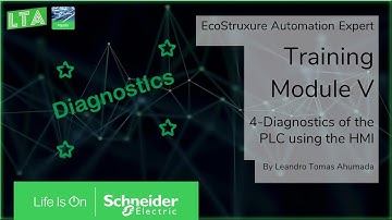 EcoStruxure Automation Expert - M5.4 Diagnostic PLC and IOs using the HMI