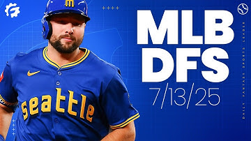 MLB DFS Picks & Strategy for #Draftkings & FanDuel (7/13/25)