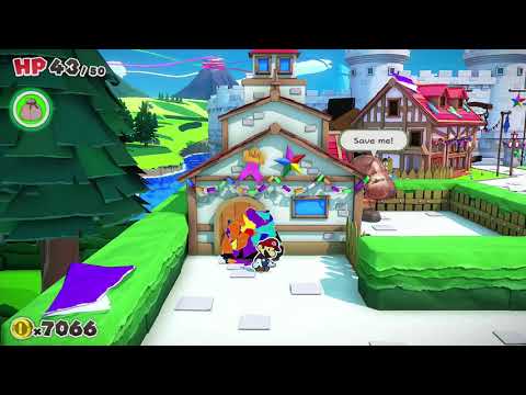 Paper Mario #<strong>7</strong> Toad Town <strong>manhole</strong> hook