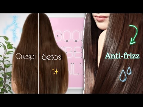 Video: Come prevenire l'effetto crespo e i capelli lisci