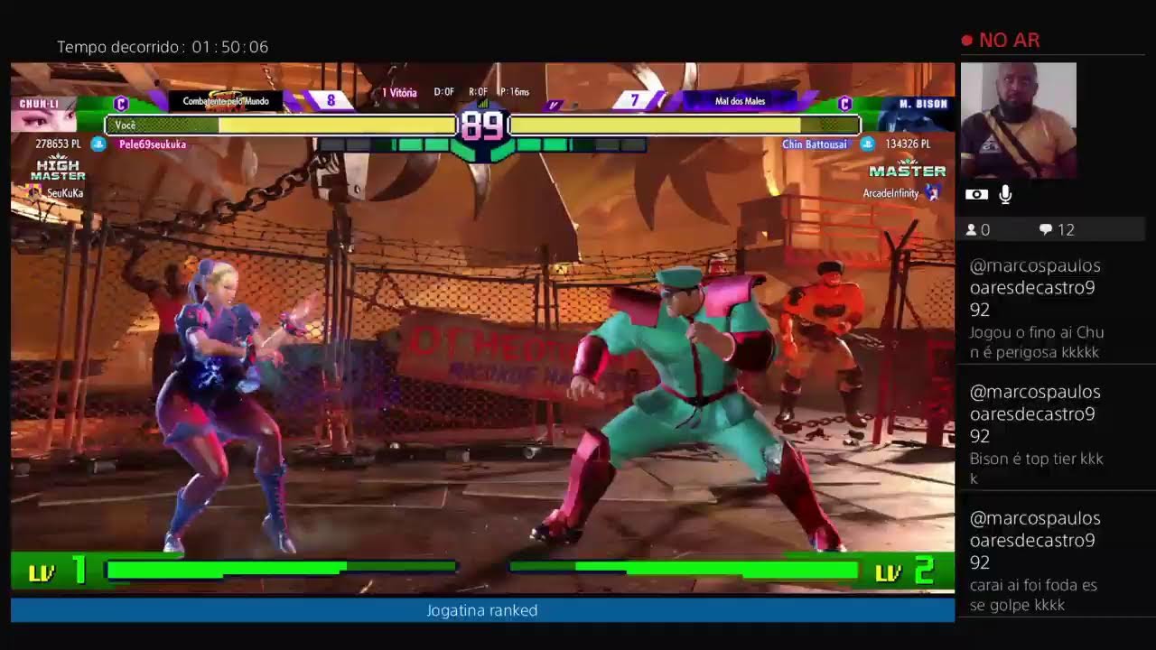 Street fighter 6 ranked Jogatina FGC