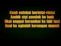 ayat pickup line iban