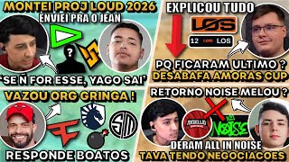 BAK MONTOU PROJ LOUD 2026! VAZOU ORG GRINGA PATRON! LIPAO ESCLARECE AMORASCUP! RETORNO NOISE MELOU?