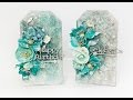 Step by step Mixed media tag tutorial.