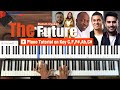 THE FUTURE-Dunsin Oyekan ft ​@TheNaomiRaine @MattMarvane||PIANO TUTORIAL||on Key C C# F F# Bb #music