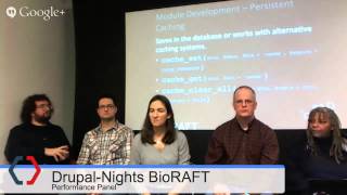 Panel: "High Performance Drupal" at Drupal Nights by BioRAFT