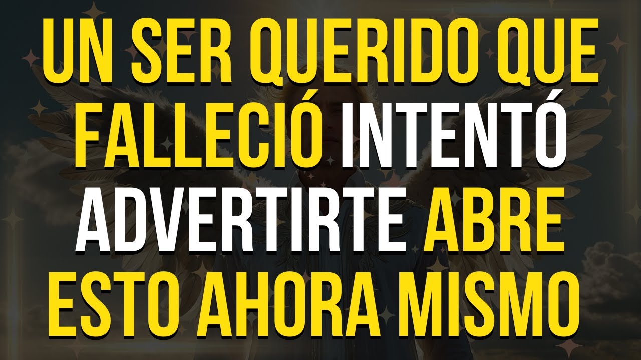 Una Voz del mas ALLÁ Está Gritando tu NOMBRE y es un Familiar Tuyo... ¡Debes Escuchar esto AHORA!