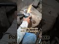 #axe #homemade #blacksmith @DiscoverAgriculture sturdy, sharp, durable axe.