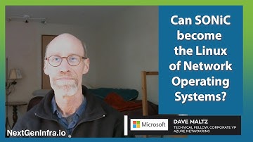 Can SONiC become the Linux of Network Operating Systems?