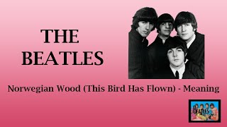 Norwegian Wood (This Bird Has Flown) - Story Behind The Song  #TheBeatles #Meanings