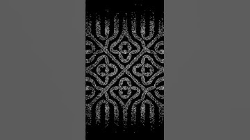 Chladni Plate/Cymatics animation #cymatics #chladniplate #acoustic #resonance #frequency #maths