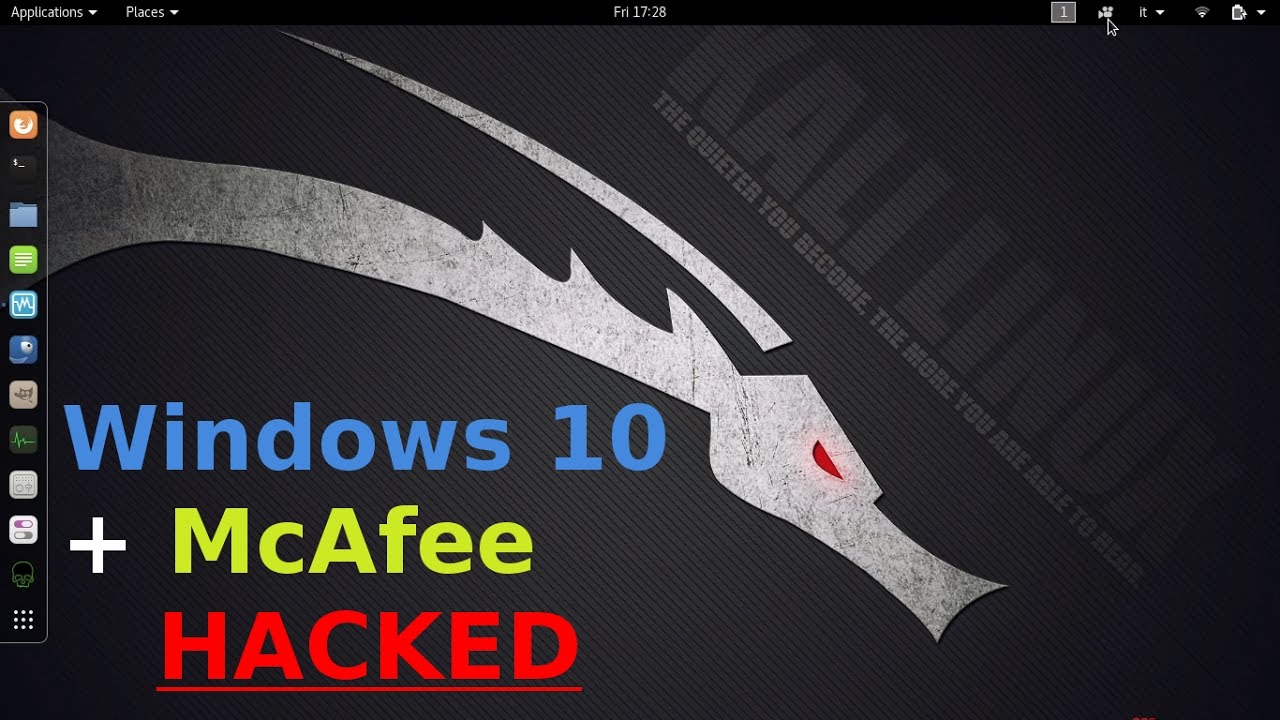 How to hack mcafee antivirus