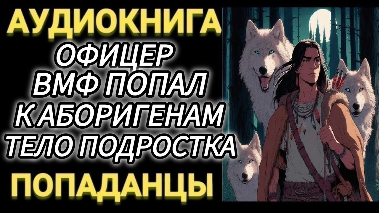 Аудиокнига ПОПАДАНЦЫ В ПРОШЛОЕ: ОФИЦЕР ВМФ ПОПАЛ К АБОРИГЕНАМ В ТЕЛО ПОДРОСТКА