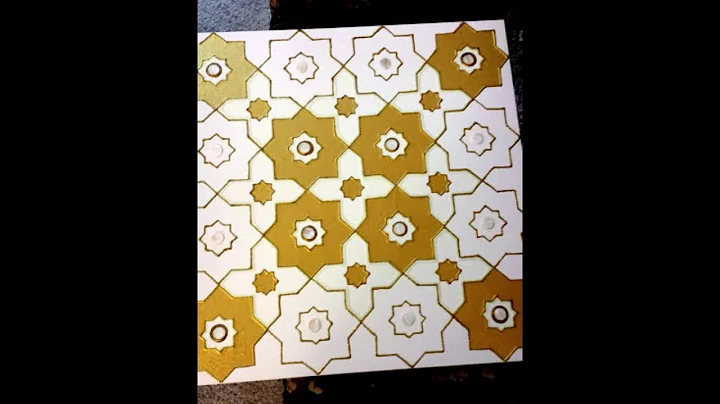 Making Glowing Painting, Shaharazade, Michele Burns
