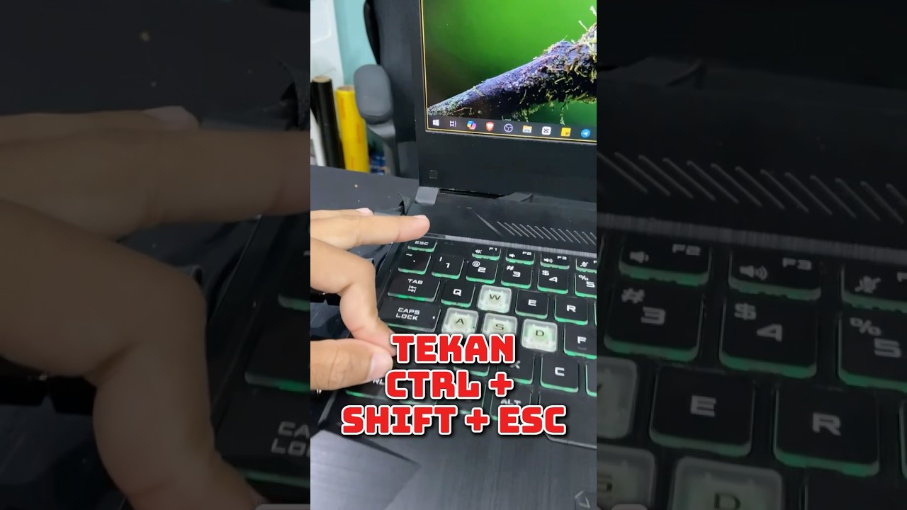 Cara buka task manager nak tengok performance laptop tipsandtricks 