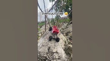 Difficult but can Be concoured #shorts #rccrawler