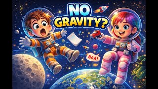 Space Playground – Gravity & Floating Fun & Alex & Lily 🚀🌍: Zero-G 3D Adventure!