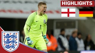Jordan Pickford Shines in a Goalless Draw | England 0 - 0 Germany | Official Highlights