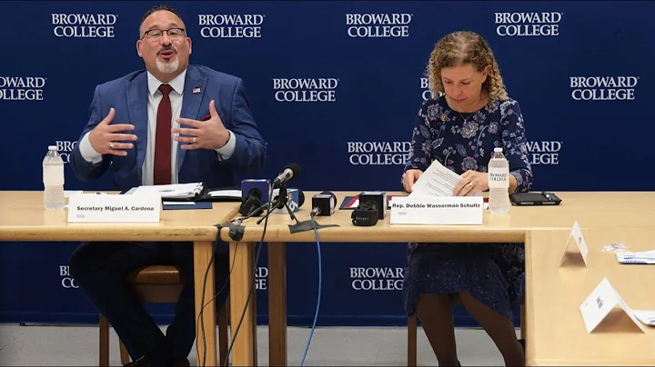 U.S. Secretary of Education Miguel Cardona visits ...