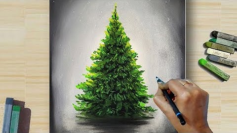 How To Draw Realistic TREE  🌳 For Beginners Step by Step
