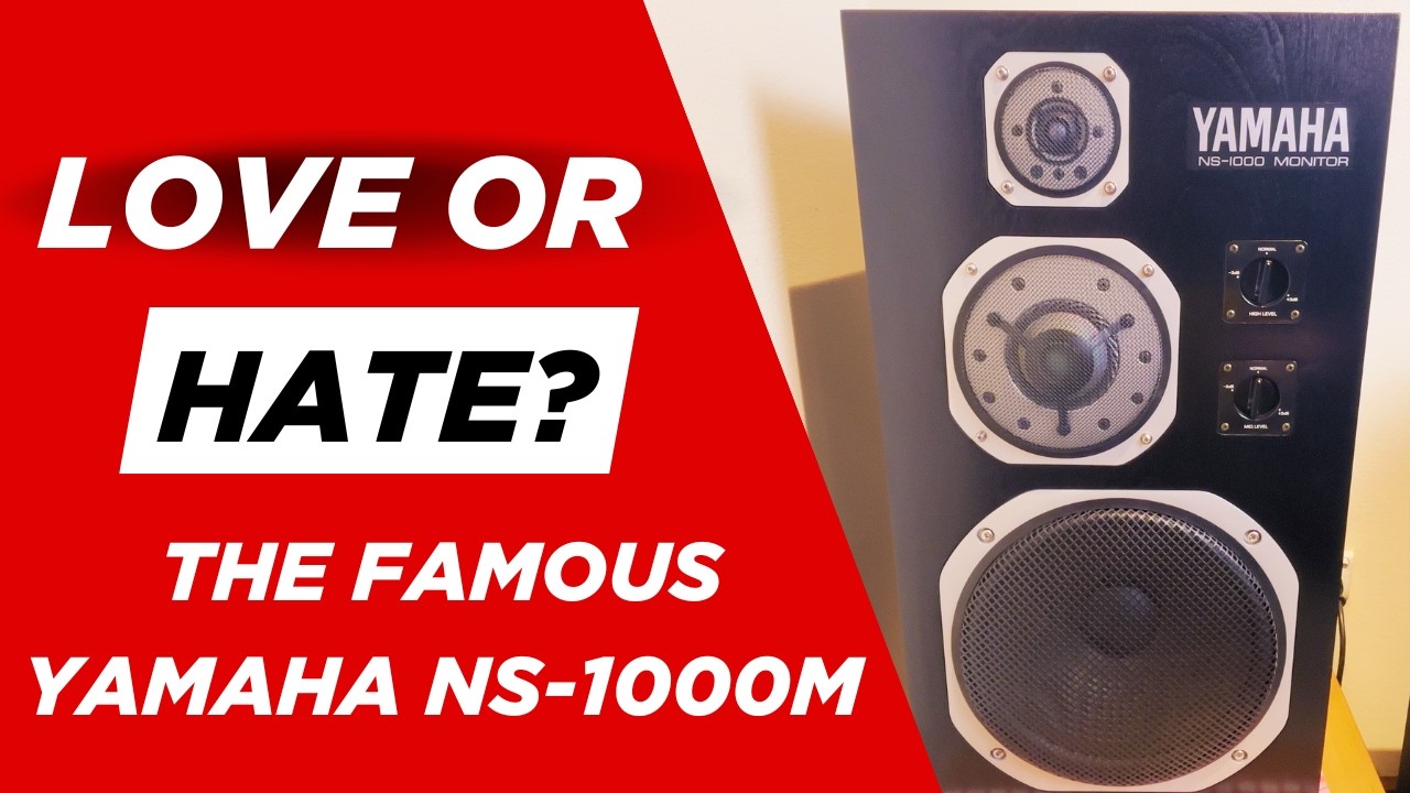 The Legendary Yamaha NS-1000M speakers were not what I expected