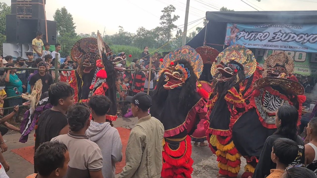 Rampak Barongan Putro Budoyo Live Batuaji Ringinrejo Kediri
