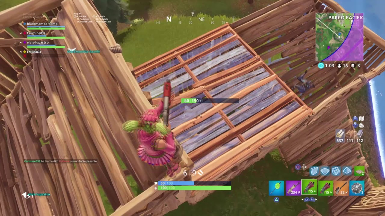 19 KILL SQUAD WIN! EMI0 CARRIATO MALE! | Fortnite Battle Royale