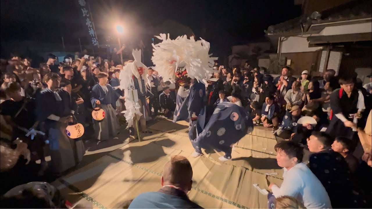 赤穂 御崎獅子舞 2025