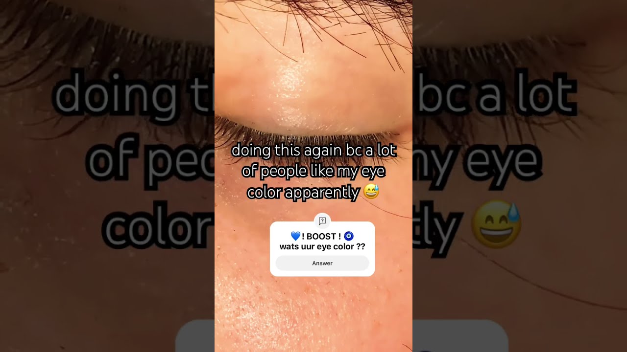 Tysm For All Of The Support On My Other Video Like This Lol Blueeyes Eyecolor Fyp Viral Yay