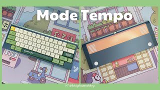 Mode Tempo - elegant 60% symmetrical keyboard