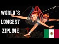 World's Longest Zip Line Over Water - Acapulco, Mexico