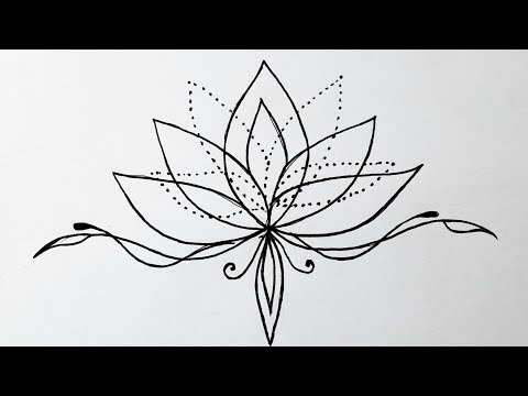 Drawing Lotus PNG Transparent Images Free Download  Vector Files  Pngtree