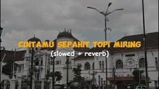 Cintamu sepahit topi miring - Slowed Viral TikTok - Sound MX KING