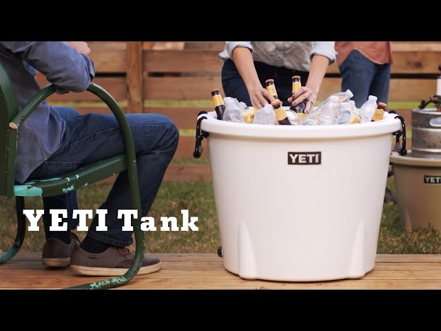 Yeti Rambler Beverage Bucket and Ice Scoop Unboxing and Review 